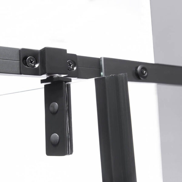 Rectangular shower cabin S-BS12A Black 1000x800mm