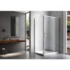 Rectangular shower cabin S-KZ06B Chrome 1000x800mm