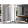 Rectangular shower cabin S-KZ103B Chrome 1100x800mm