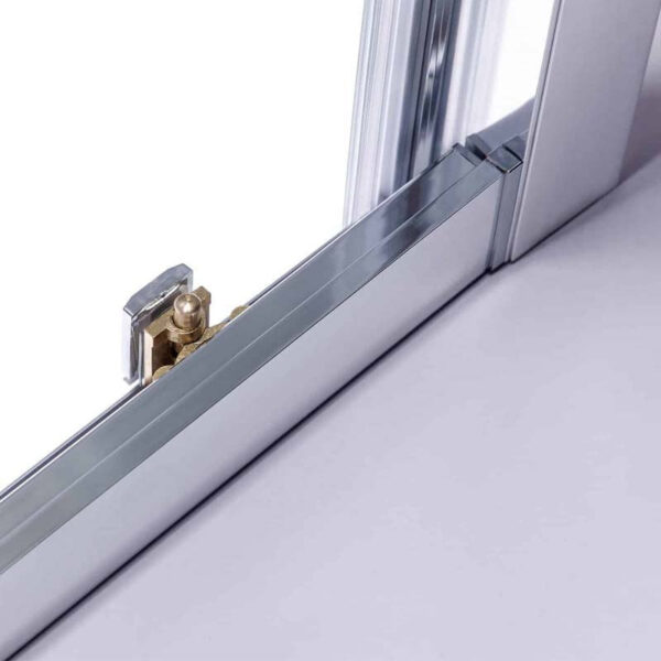 Rectangular shower cabin S-KZ103B Chrome 1100x800mm