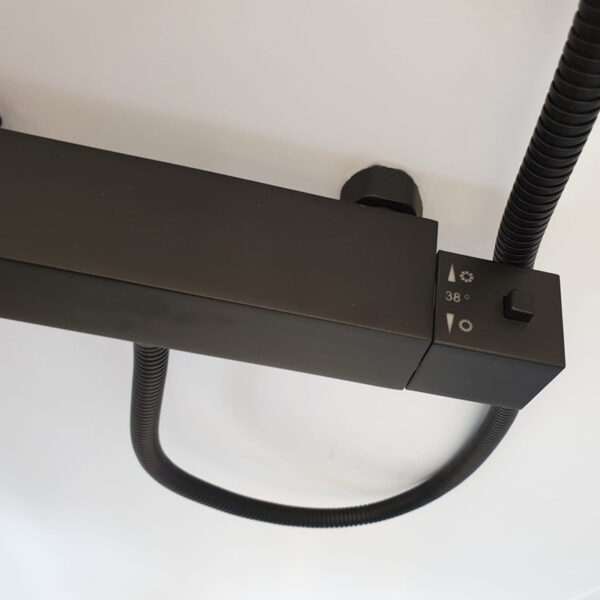 Thermostatic shower mixer TSM202B Black