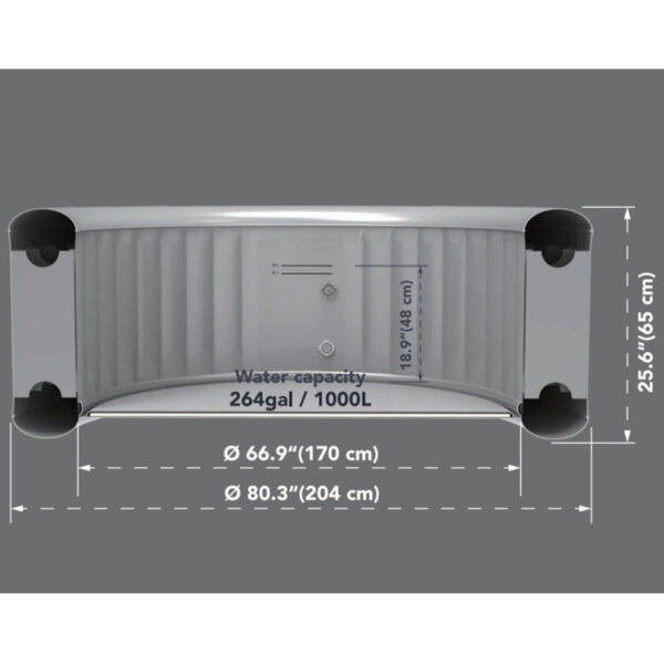 Lay-Z SPA Chicago Avenli