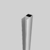 P02A expanding profile for shower cabins KZ04,KZ05,KZ06,KZ07,KZ09 chrome