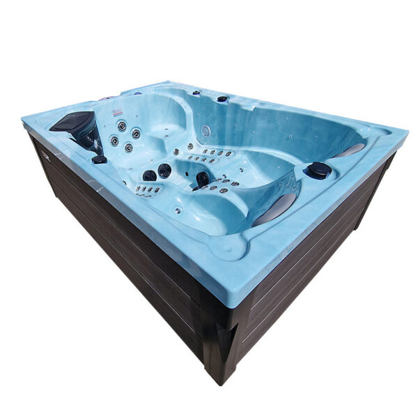 Crystal Bathroom SPA C341, 2200x1560x780mm Bright wave of the ocean