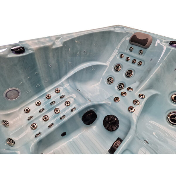 Crystal Bathroom SPA C341, 2200x1560x780mm Bright wave of the ocean