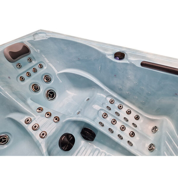 Crystal Bathroom SPA C341, 2200x1560x780mm Bright wave of the ocean