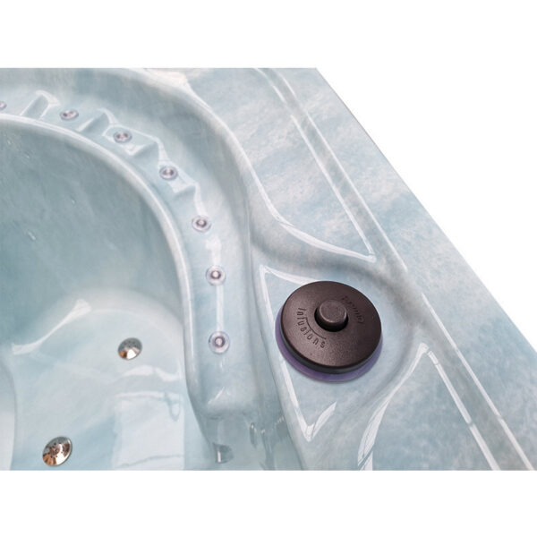 Crystal Bathroom SPA C341, 2200x1560x780mm Bright wave of the ocean