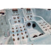 Crystal Bathroom SPA C341, 2200x1560x780mm Bright wave of the ocean