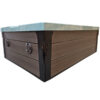 Crystal Bathroom SPA C341, 2200x1560x780mm Bright wave of the ocean