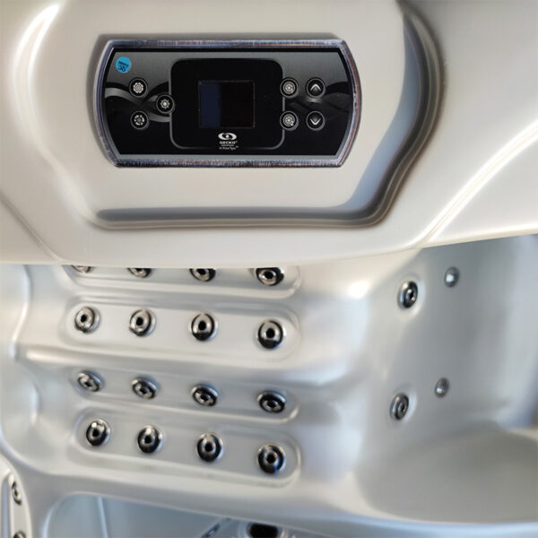 Crystal Bathroom SPA C340 ECO 2200X2200X940MM WHITE PEARL