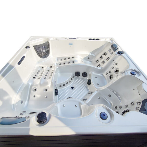 Crystal Bathroom SPA C340 ECO 2200X2200X940MM WHITE PEARL