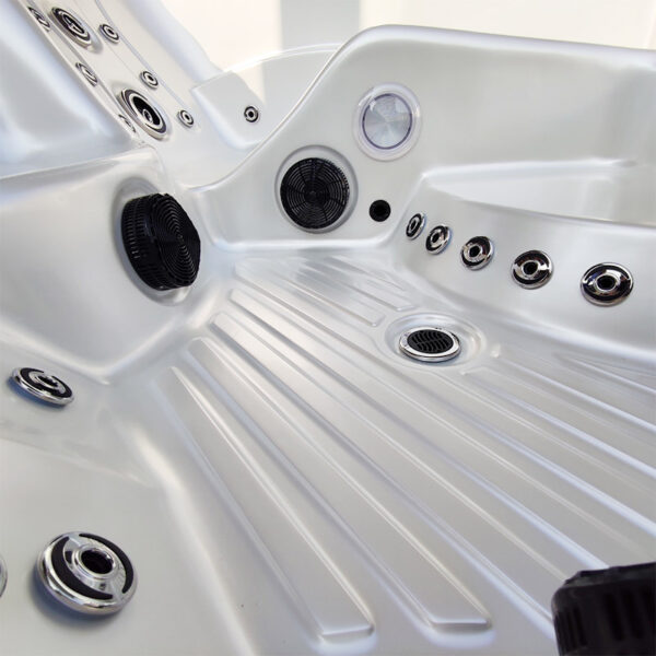 Crystal Bathroom SPA C340 ECO 2200X2200X940MM WHITE PEARL