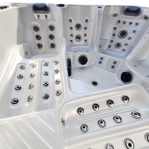 Crystal Bathroom SPA C340 ECO 2200X2200X940MM WHITE PEARL