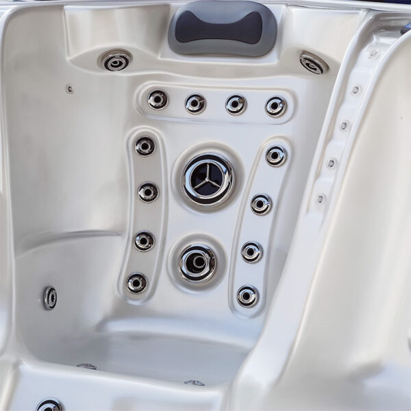 Crystal Bathroom SPA C340 ECO 2200X2200X940MM WHITE PEARL