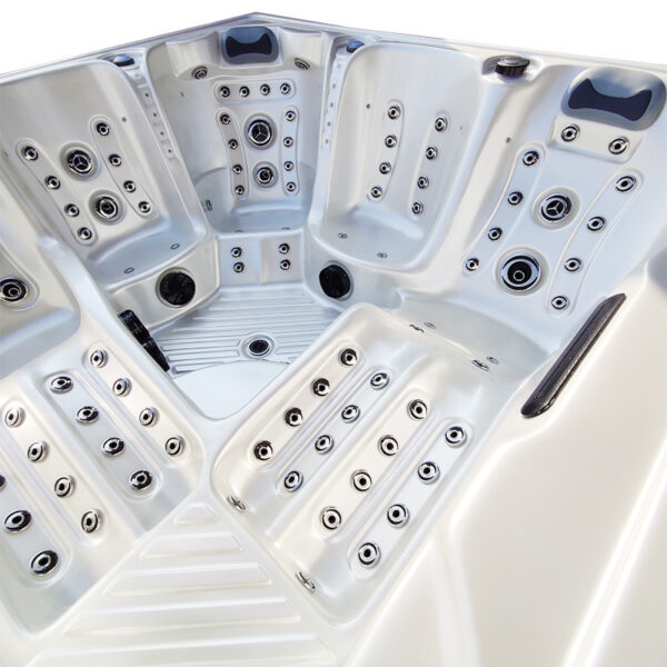 Crystal Bathroom SPA C340 ECO 2200X2200X940MM WHITE PEARL