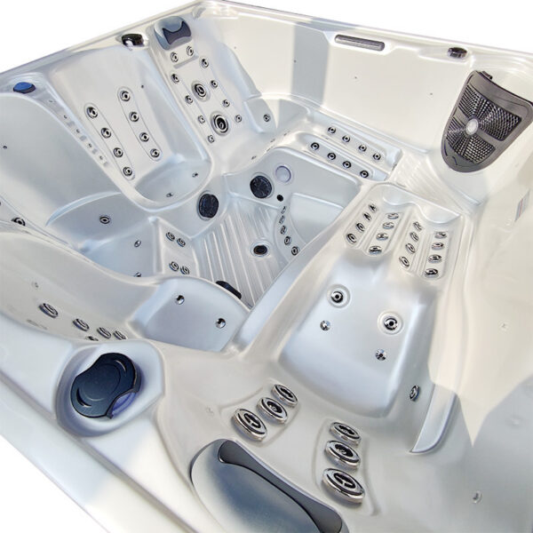 Crystal Bathroom SPA C340 ECO 2200X2200X940MM WHITE PEARL