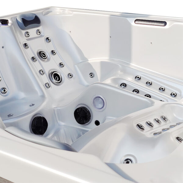 Crystal Bathroom SPA C340 ECO 2200X2200X940MM WHITE PEARL