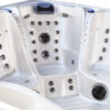 Crystal Bathroom SPA C340 ECO 2200X2200X940MM WHITE PEARL