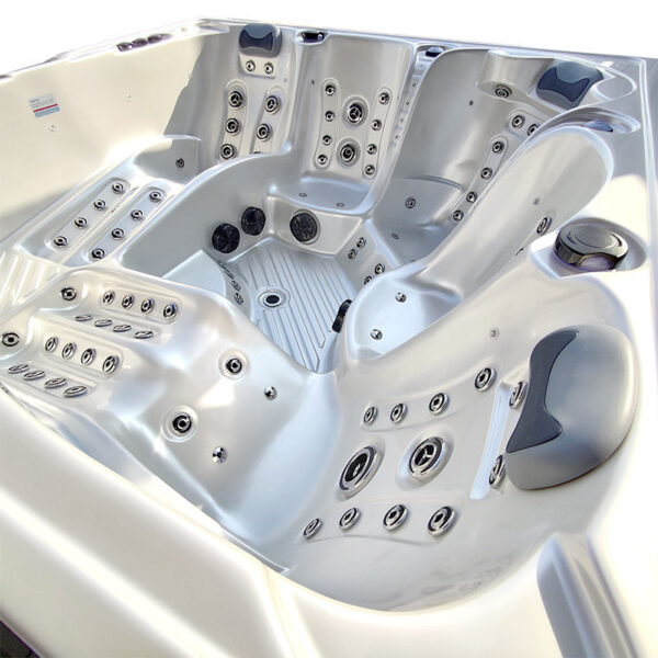 Crystal Bathroom SPA C340 ECO 2200X2200X940MM WHITE PEARL