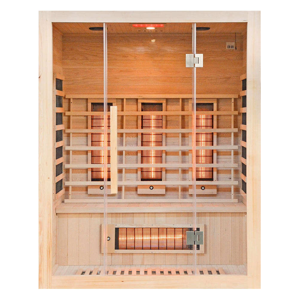 Infrared Sauna RADIANT REVIVE Quartz- Full Spectrum, 1500x1200x1900mm