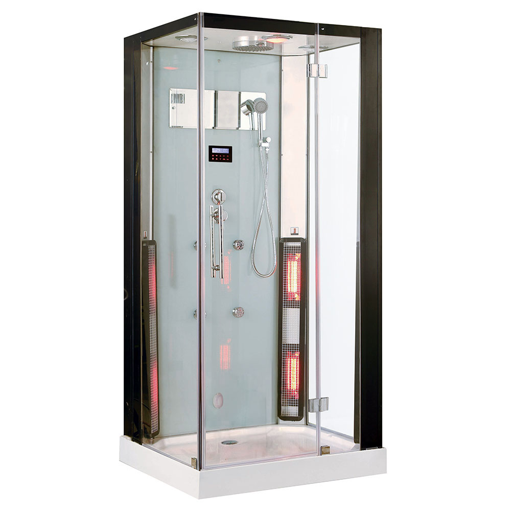 TRIO SHOWER/INFRARED/STEAM REVITALI MINI WHITE 1000x900x2150mm
