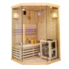 Finnish Sauna with a 3,5kW Furnace RODOS 1200x1200x1900mm