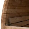Finnish Sauna Outdoor MIKKA 2118 Garden sauna BARREL 180CM X Ø 210CM