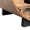 Finnish Sauna Outdoor FRIDA 2130 Garden sauna BARREL 300CM X Ø 210CM