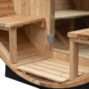 Finnish Sauna Outdoor FRIDA 2130 Garden sauna BARREL 300CM X Ø 210CM