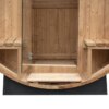Finnish Sauna Outdoor FRIDA 2130 Garden sauna BARREL 300CM X Ø 210CM