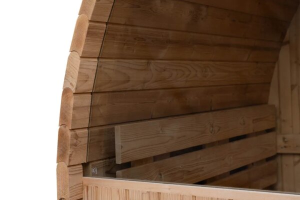 Finnish Sauna Outdoor FRIDA 2130 Garden sauna BARREL 300CM X Ø 210CM