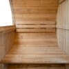 Finnish Sauna Outdoor FRIDA 2130 Garden sauna BARREL 300CM X Ø 210CM