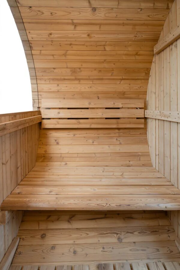 Finnish Sauna Outdoor FRIDA 2130 Garden sauna BARREL 300CM X Ø 210CM