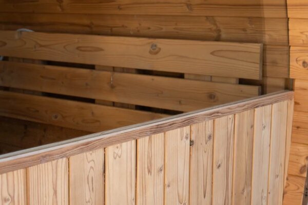 Finnish Sauna Outdoor FRIDA 2130 Garden sauna BARREL 300CM X Ø 210CM