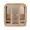Finnish Sauna Outdoor FRIDA 2130 SQUARE Garden sauna 2100 x 3000 x 2100mm