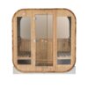 Finnish Sauna Outdoor FRIDA 2130 SQUARE Garden sauna 2100 x 3000 x 2100mm