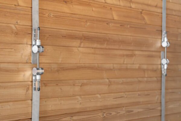 Finnish Sauna Outdoor FRIDA 2130 SQUARE Garden sauna 2100 x 3000 x 2100mm