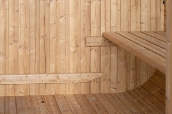 Finnish Sauna Outdoor FRIDA 2130 SQUARE Garden sauna 2100 x 3000 x 2100mm