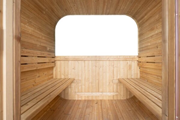 Finnish Sauna Outdoor FRIDA 2130 SQUARE Garden sauna 2100 x 3000 x 2100mm