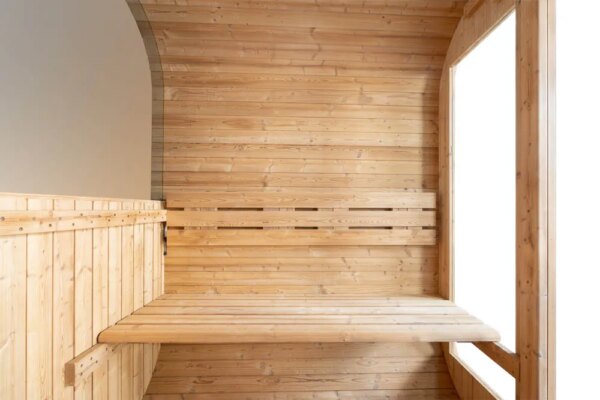 Finnish Sauna Outdoor FRIDA 2130 SQUARE Garden sauna 2100 x 3000 x 2100mm