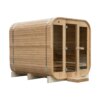 Finnish Sauna Outdoor FRIDA 2130 SQUARE Garden sauna 2100 x 3000 x 2100mm