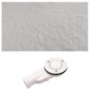 Rectangular shower tray MOIR 1000x900mm WHITE siphon slim 50mm