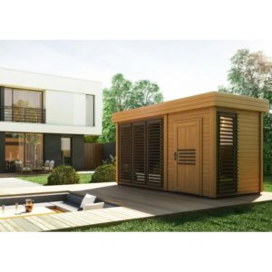 Finnish Sauna Outdoor URANUS 4030x2040x2590mm