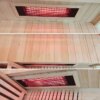 COMBINE INFRARED/FINNISH SAUNA PASADENA WITH 6kW FURNACE 1500x1500MM 2in1