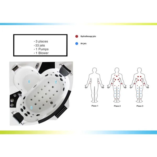 Levante 772 Platform, Heater 1520×1520×700mm