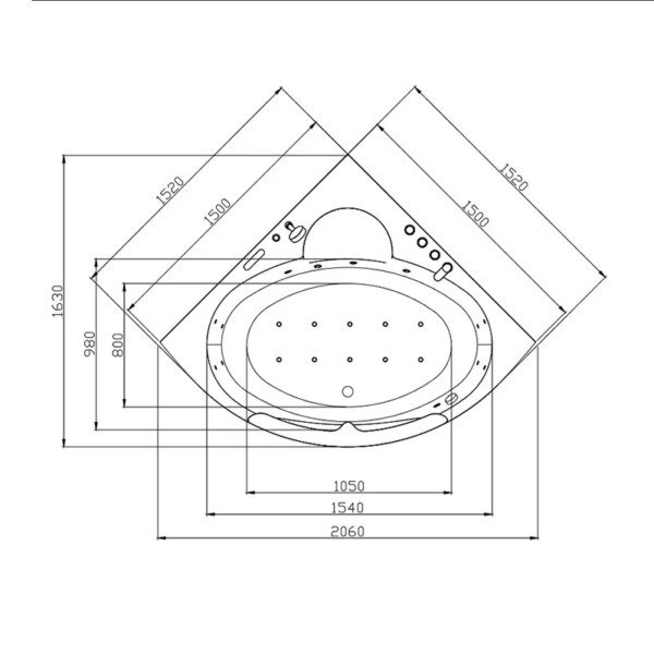 Naster 635 1500x1500mm