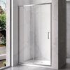 Shower door sliding KZ14D chrome 1250-1300mm glass 6mm