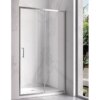 Shower door sliding KZ14D chrome 1250-1300mm glass 6mm