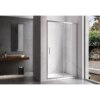 Shower door sliding KZ14D chrome 1250-1300mm glass 6mm
