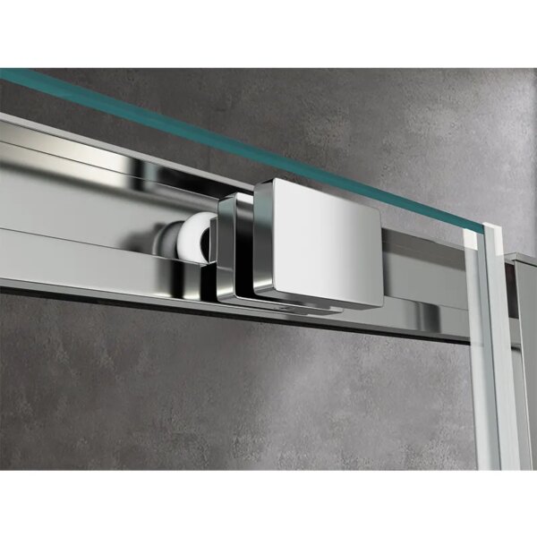 Shower door sliding KZ14D chrome 1250-1300mm glass 6mm